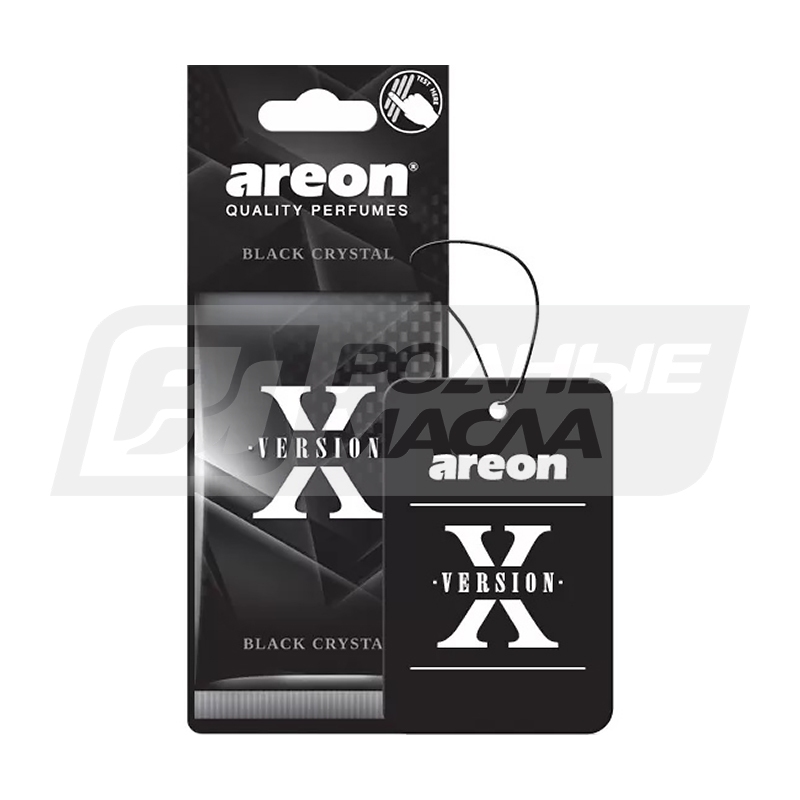 AREON X Version Black Crystal (Черный кристалл), 1шт AXV13